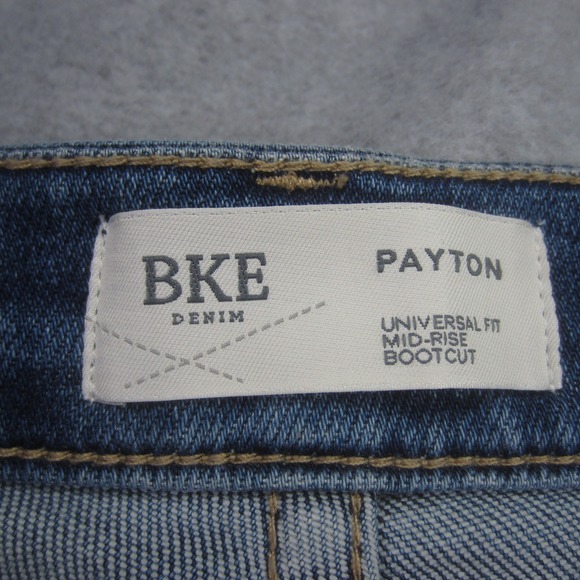 BKE Jeans Womens 32x31.5 Blue Payton Midrise Bootcut Universal Fit Stretch Denim - Picture 4 of 16